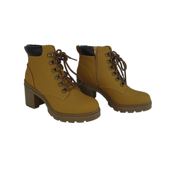 NOBO Women’s Lace Up Boots Size 9 Memory Foam Insole - Picture 1 of 7